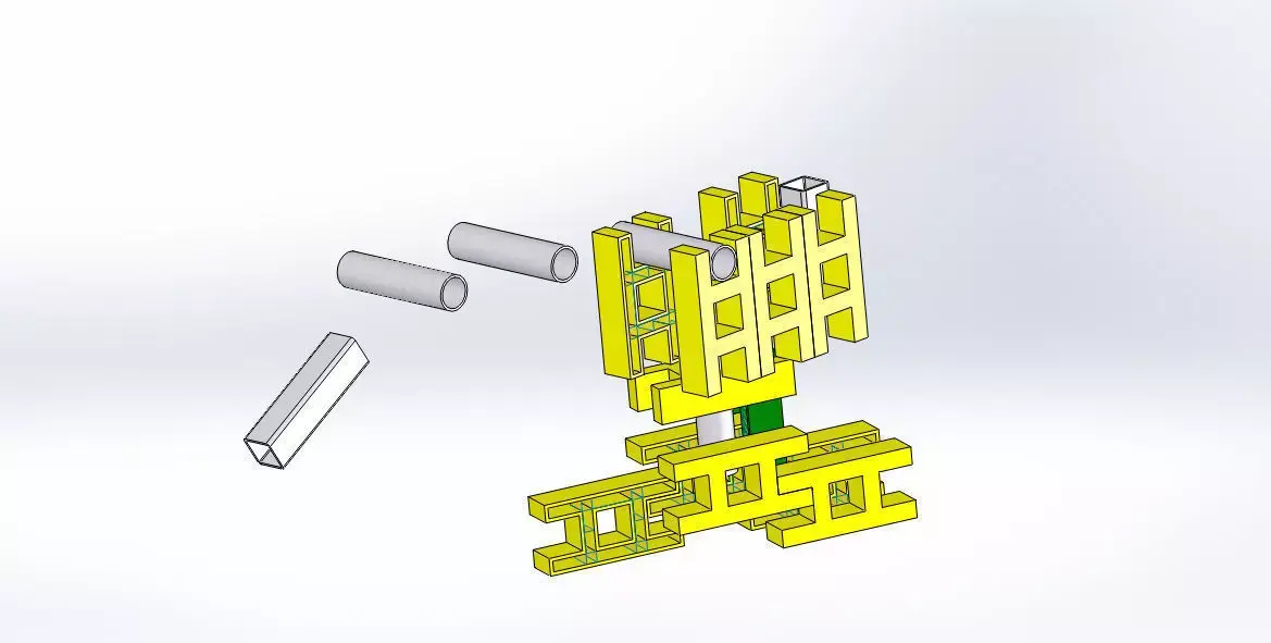 Bechoe pipe with tube Free 3D model