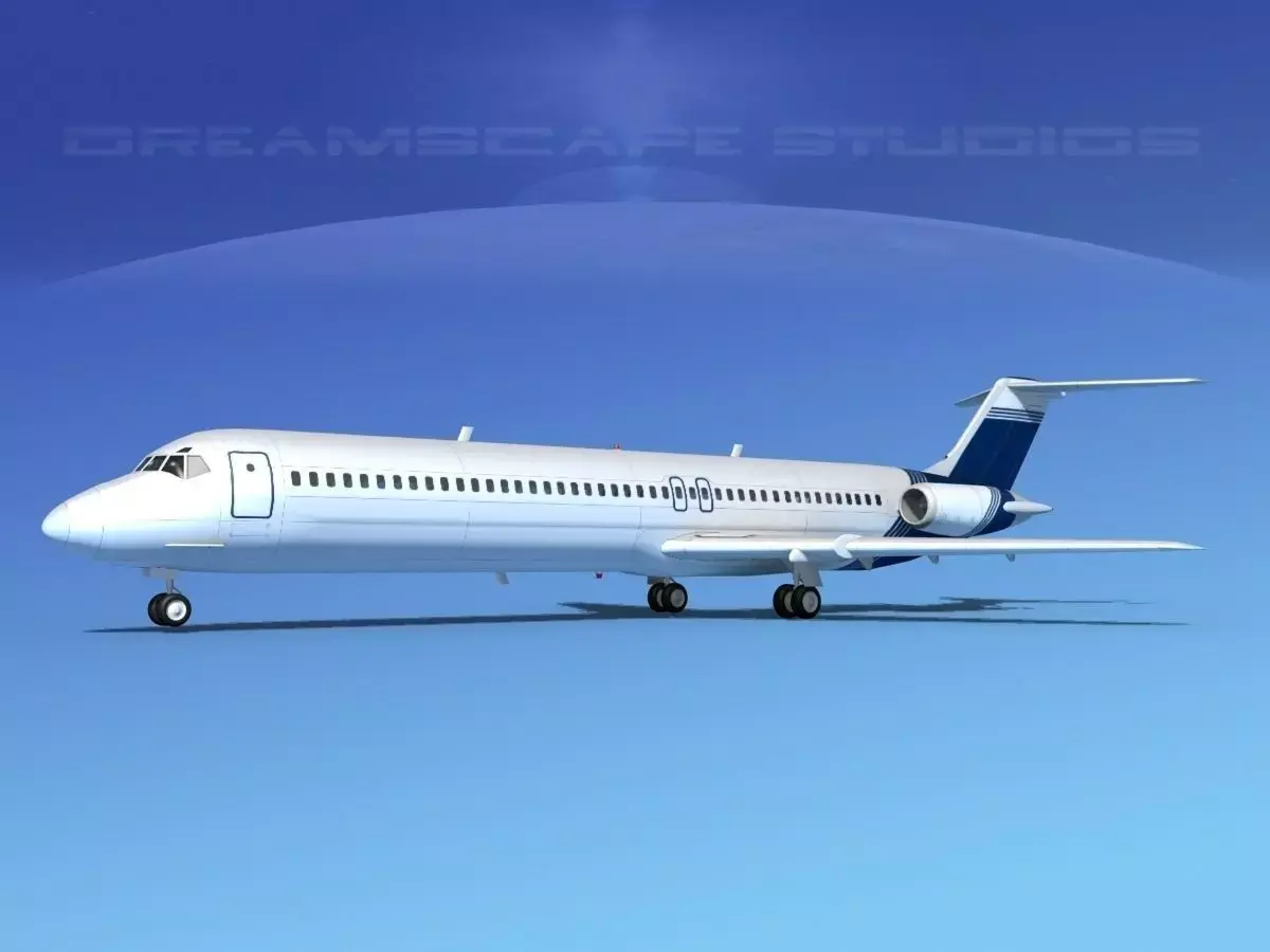 Douglas DC-9-50 Executive 1 3D model
