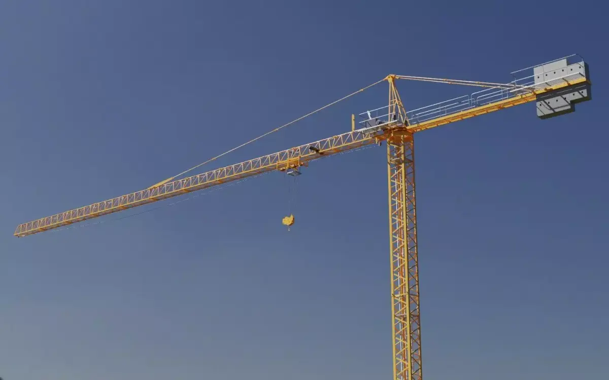Hammerhead Tower Crane 4 - Construction Crane 3D model