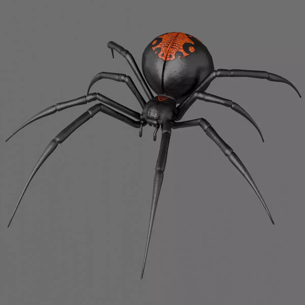 Spider Black Widow 3D model purchase