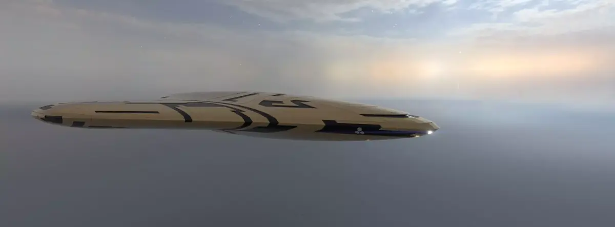 Explorer Spaceship 3D model