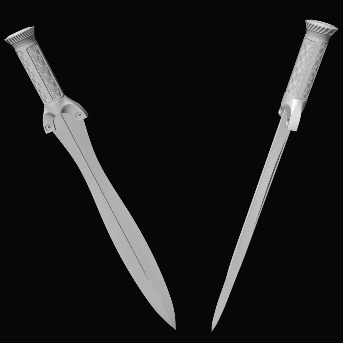 Riptide Sword High-Quality 3D Model Inspired by Percy Jackson 3D print model