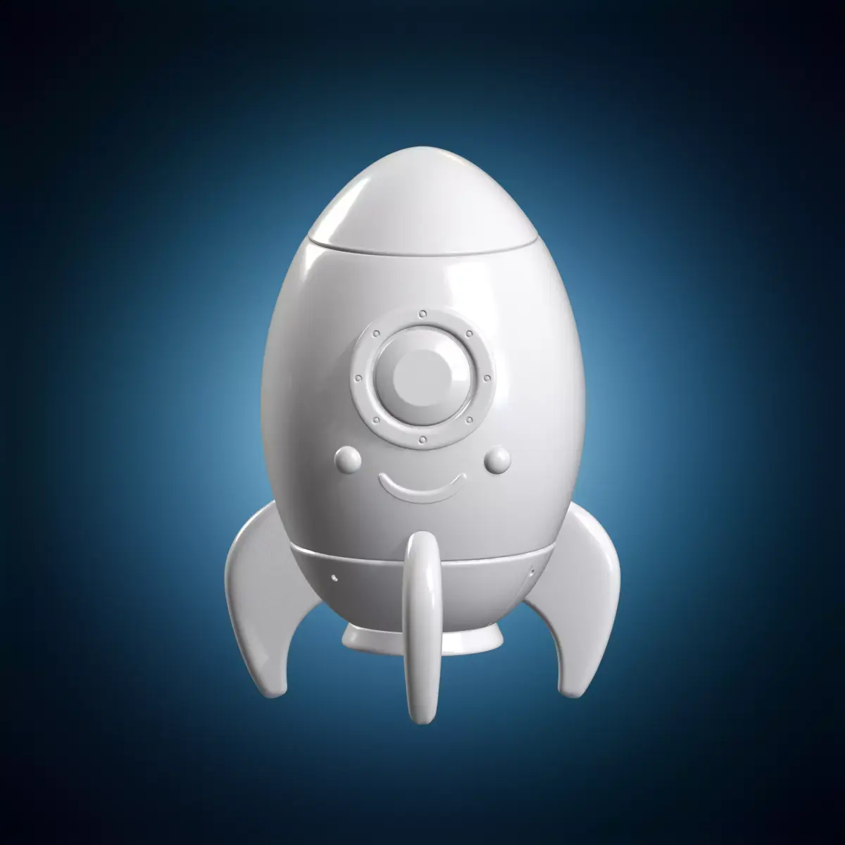 Rocket Capsule 3D Print Model Space Vehicle 3D print model