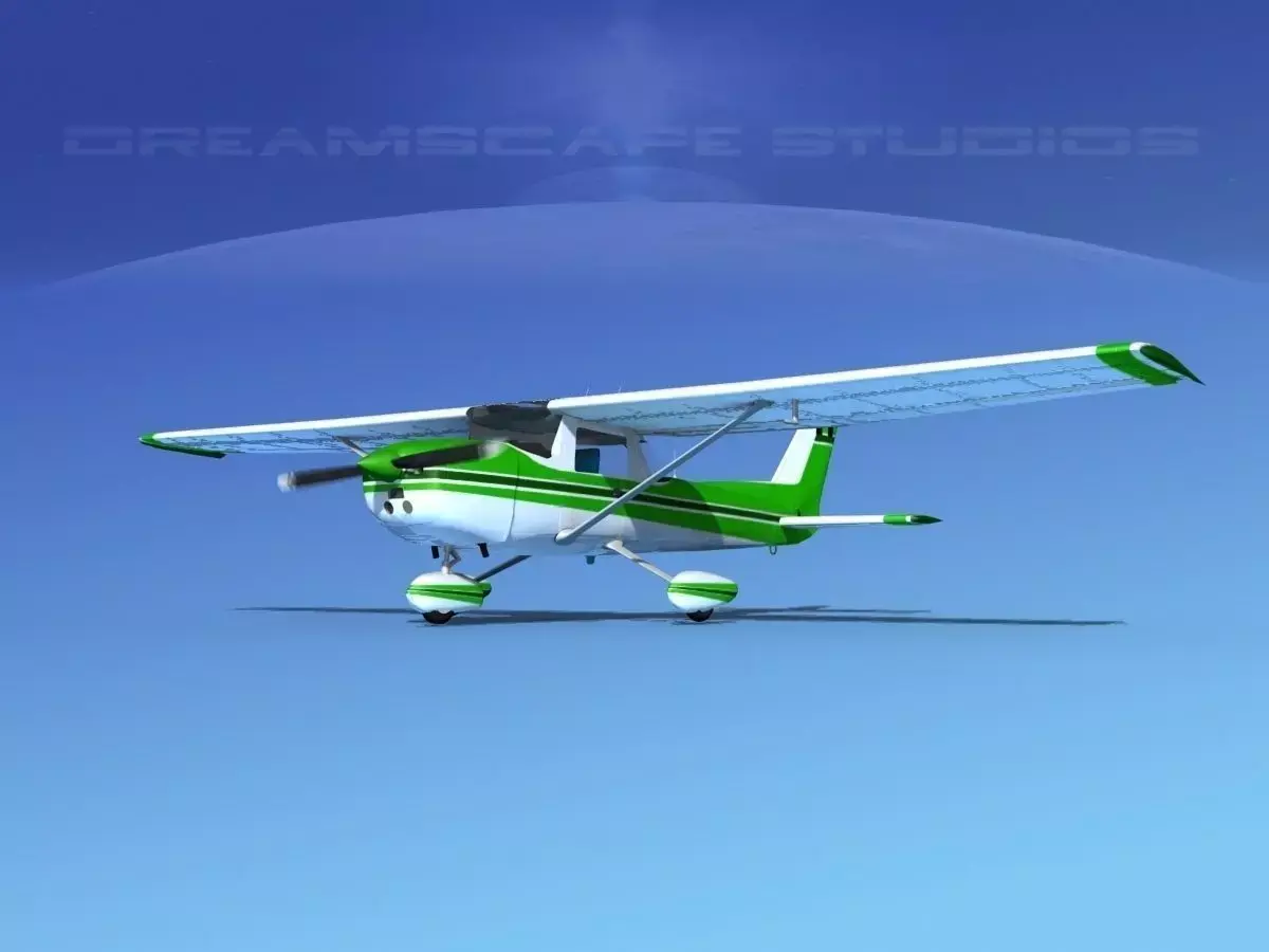 Cessna 150 Aerobat V08 3D model