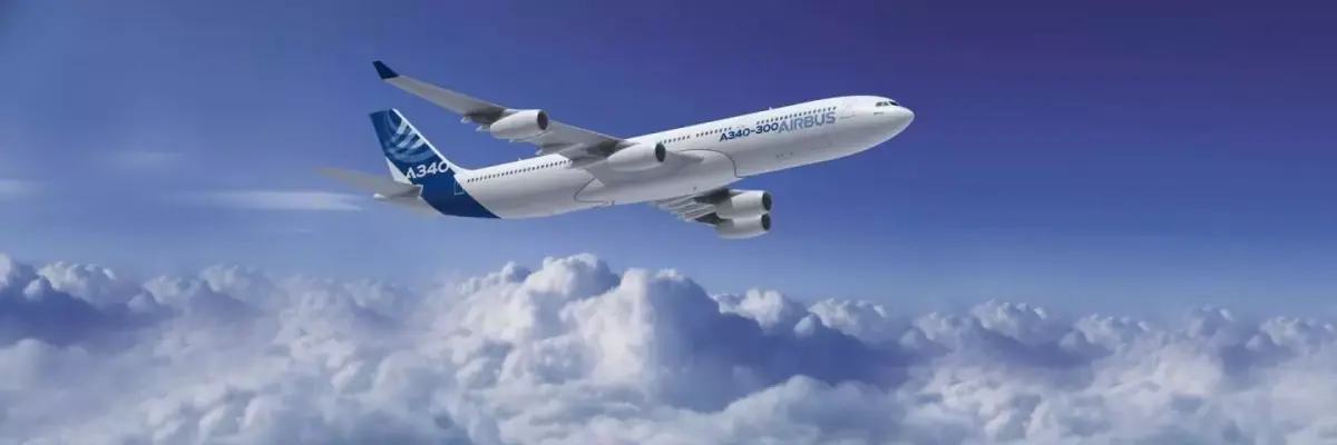 airbus a340-300 3D model purchase
