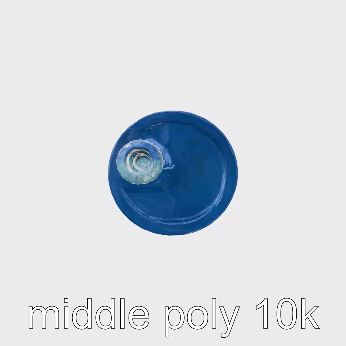 Water Purification Bionic Filter with Mineral Addition Low-poly 3D model