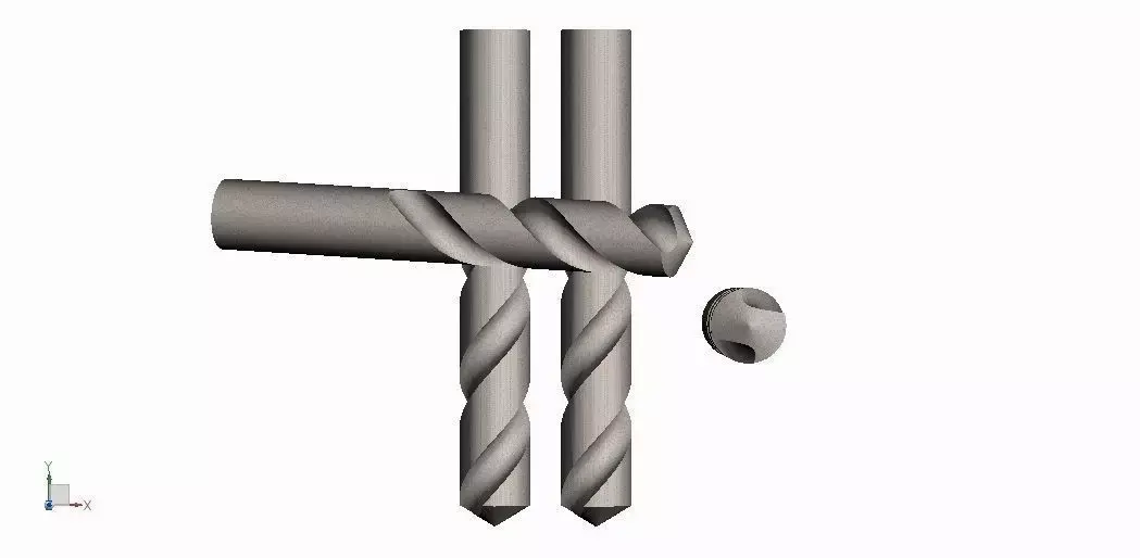 Drill bits Free 3D model