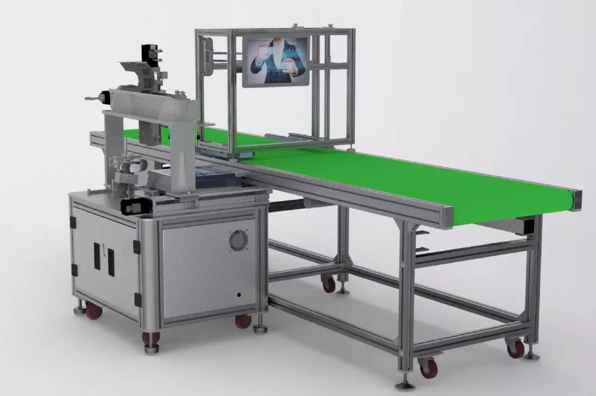 Automatic Weighing  Assembly Line 3D model