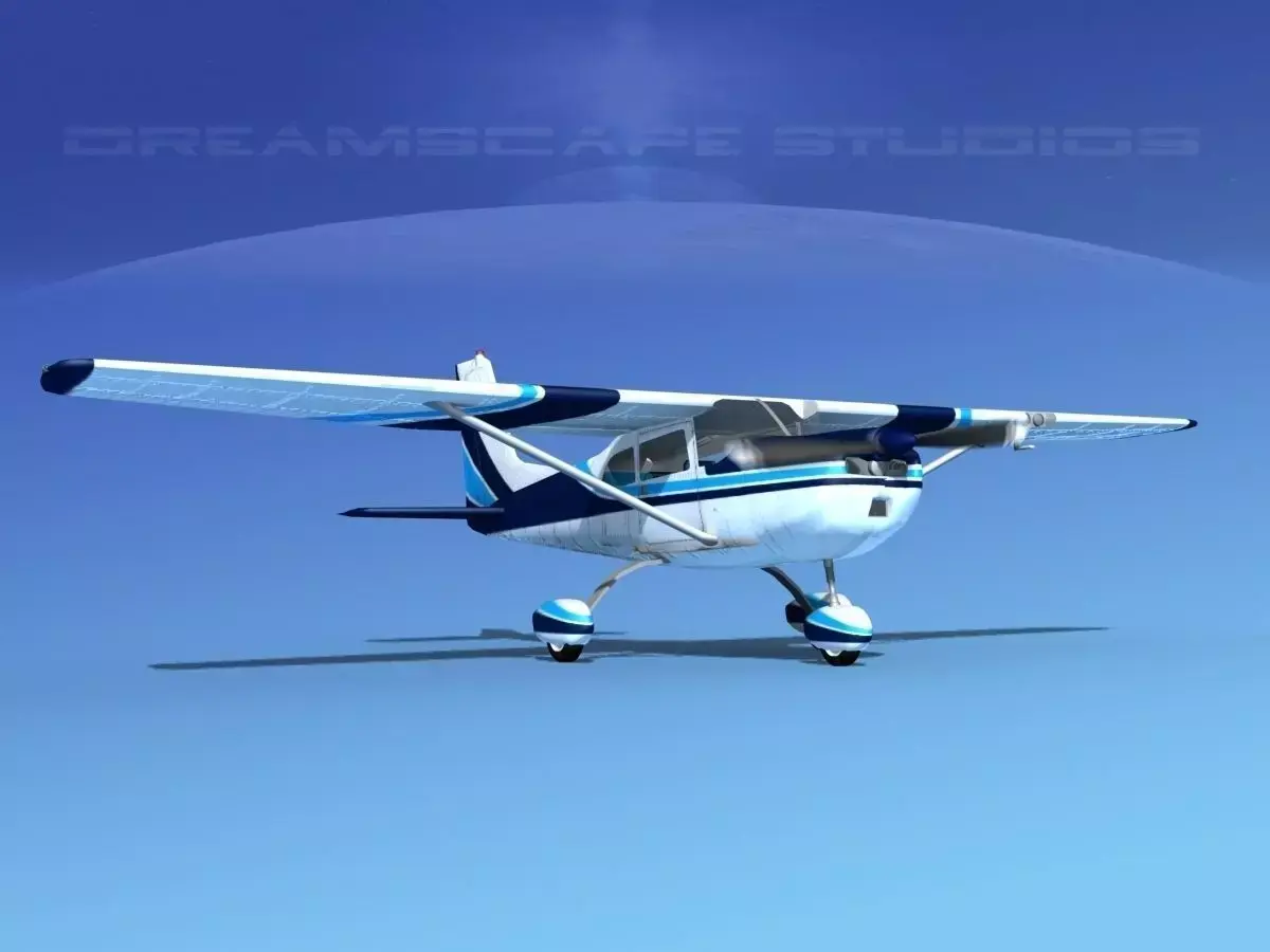 Cessna 175 Skylark V08 3D model
