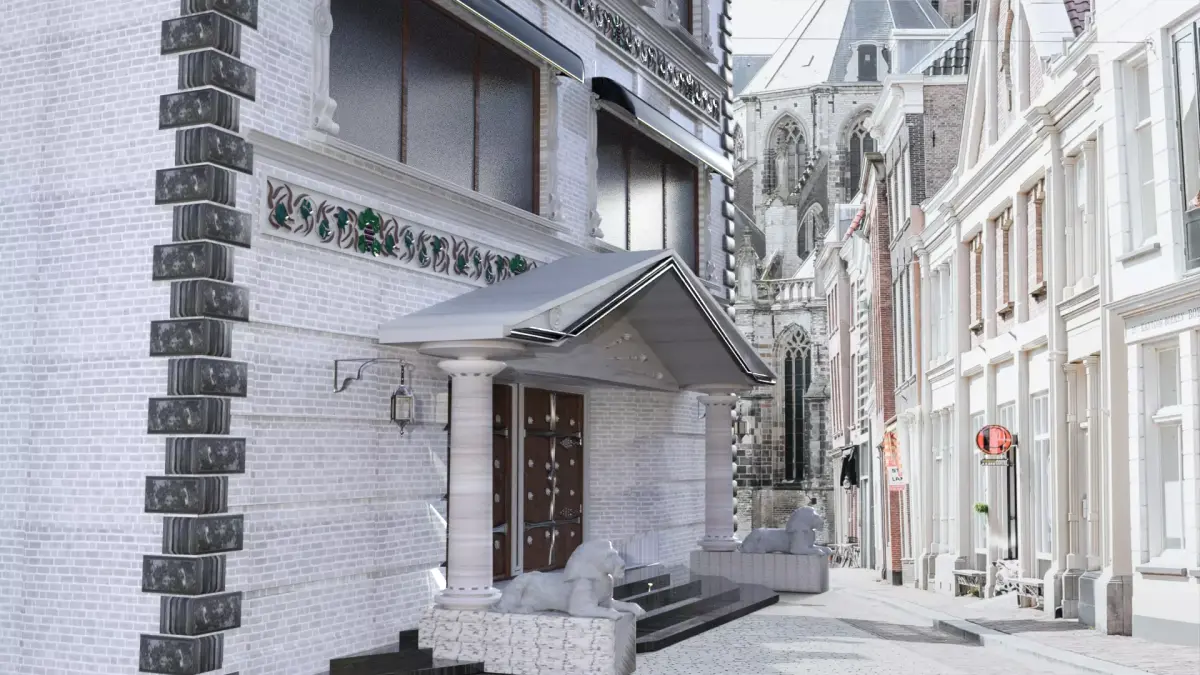 tenement house 3D model