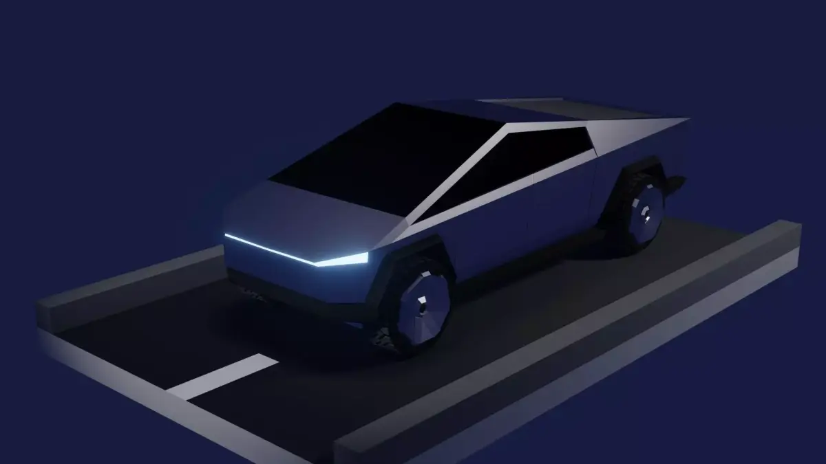 Tesla Cybertruck 3D model Free 3D model