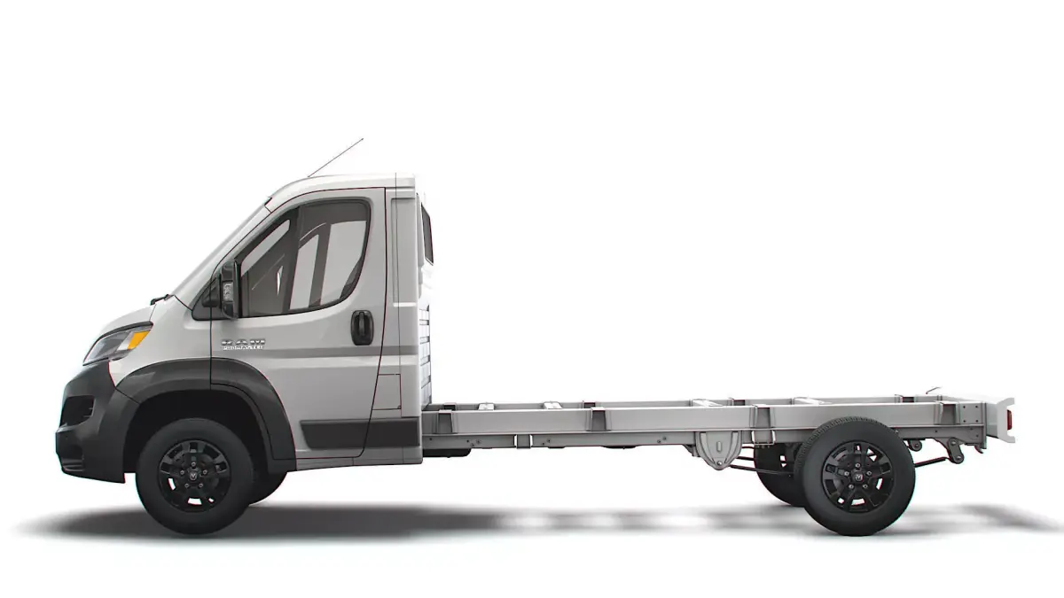 RAM Promaster Chassis Truck Single Cab 4035 WB 2023 3D model