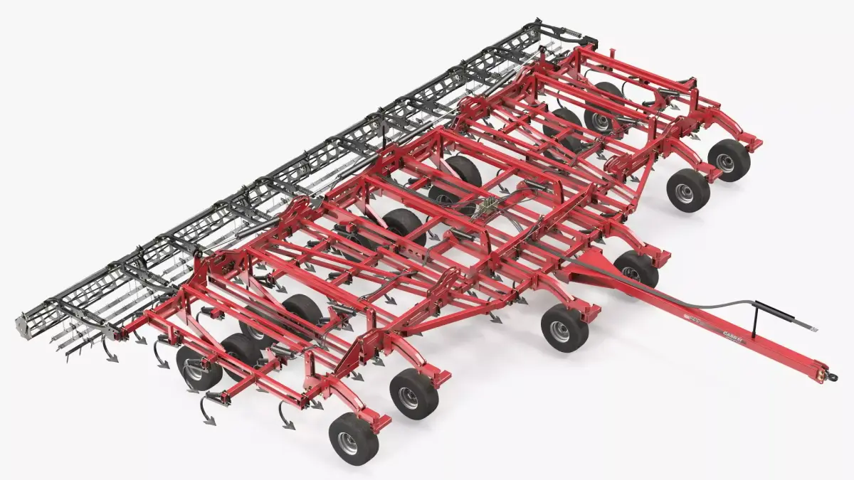 CASE Tiger-Mate 255 Field Cultivator 3D model