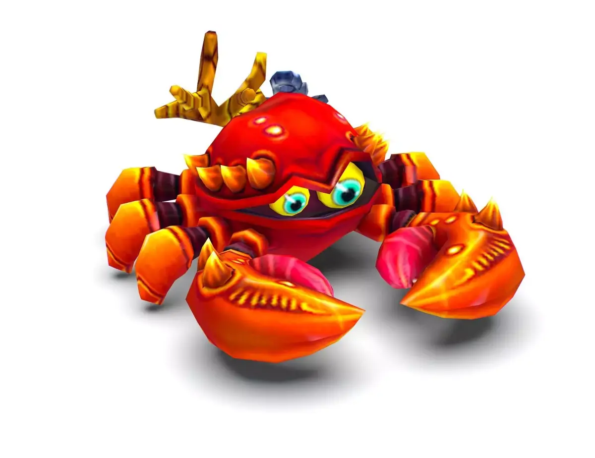 Crab Sea Animal Low-poly 3D model