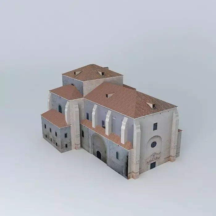 Ancient Church 3D model