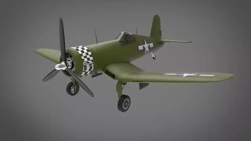 F4U Corsair 3D model