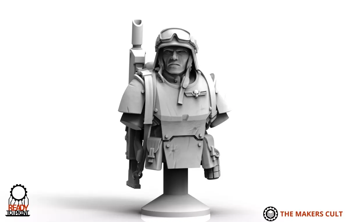 Universal Guard - Bust 3D print model