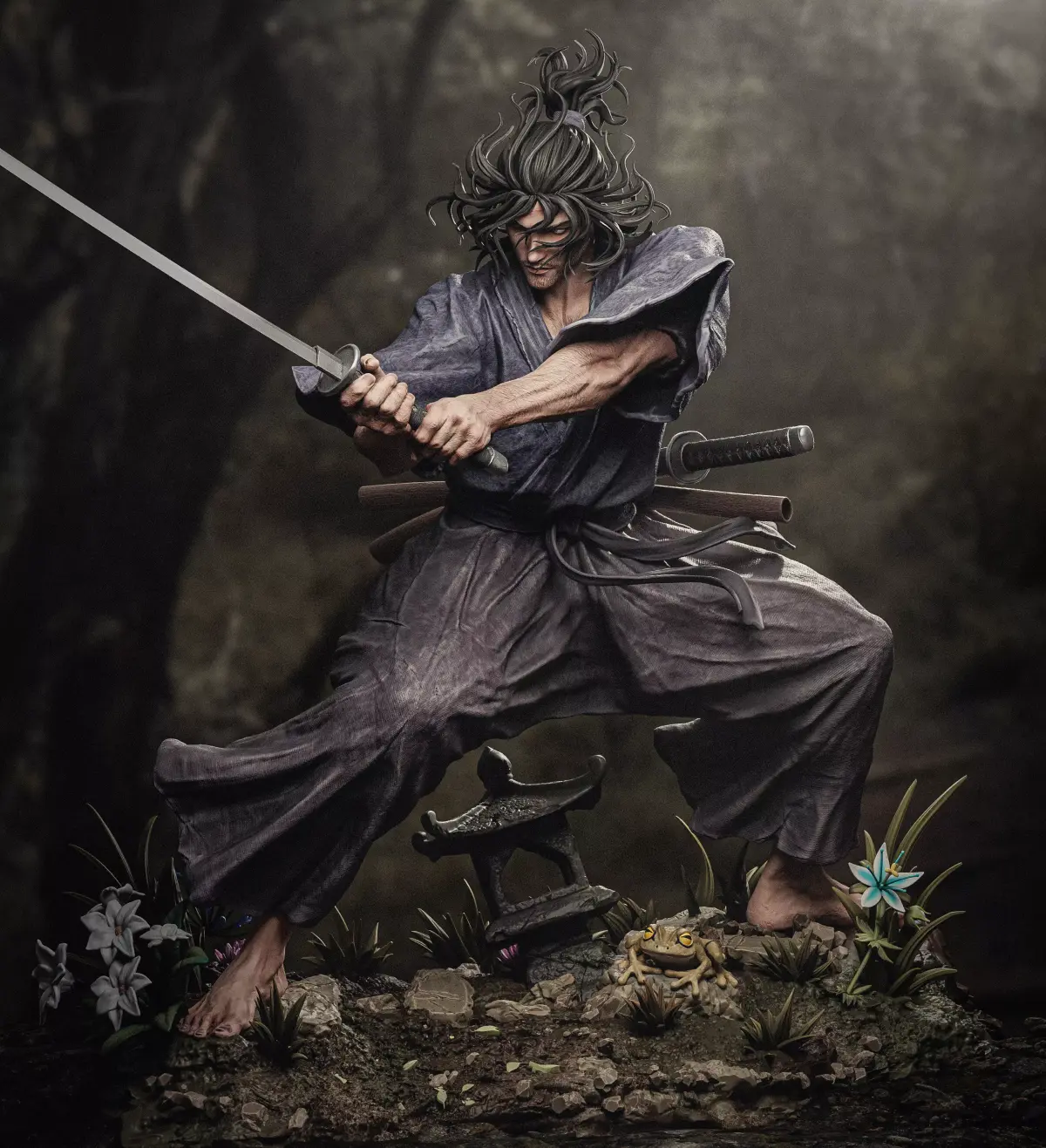 Musashi Miyamoto 3D Print 3D print model purchase