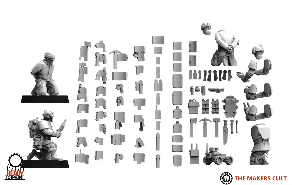 Universal Guard - Bits Pack 3D print model