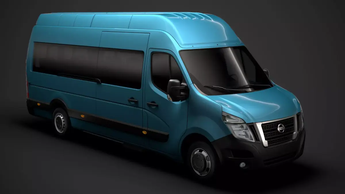 Nissan NV 400 L4H3 MiniBus 2020 3D model