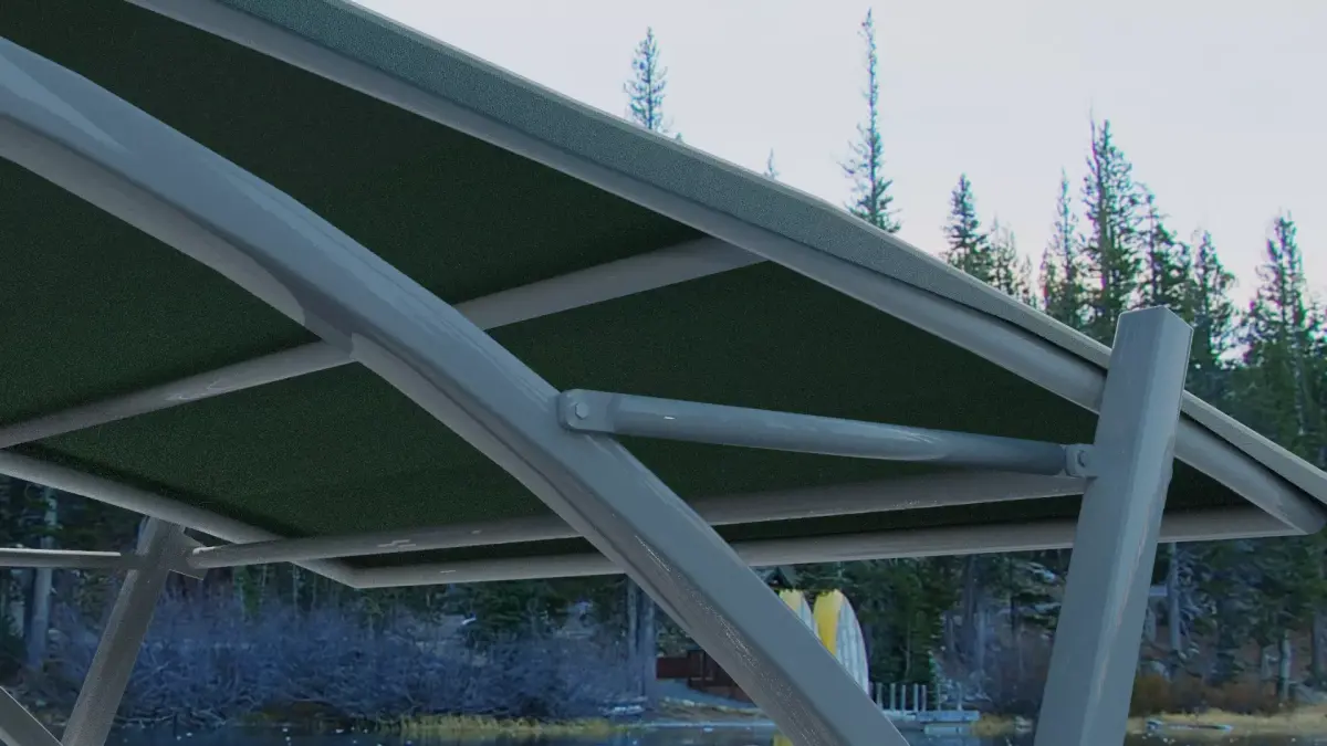 car shelter Free 3D model