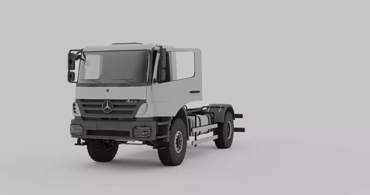Mercedes Benz Axor Truck  3D model