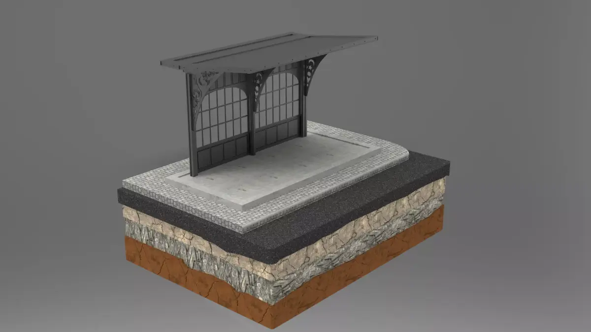 Old Istanbul City Building 011  3D model