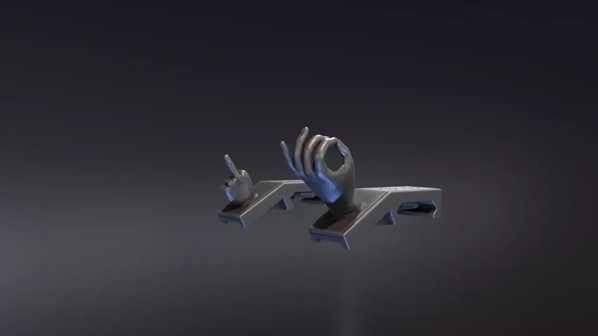 Very Polite Iron Sights Free low-poly 3D model