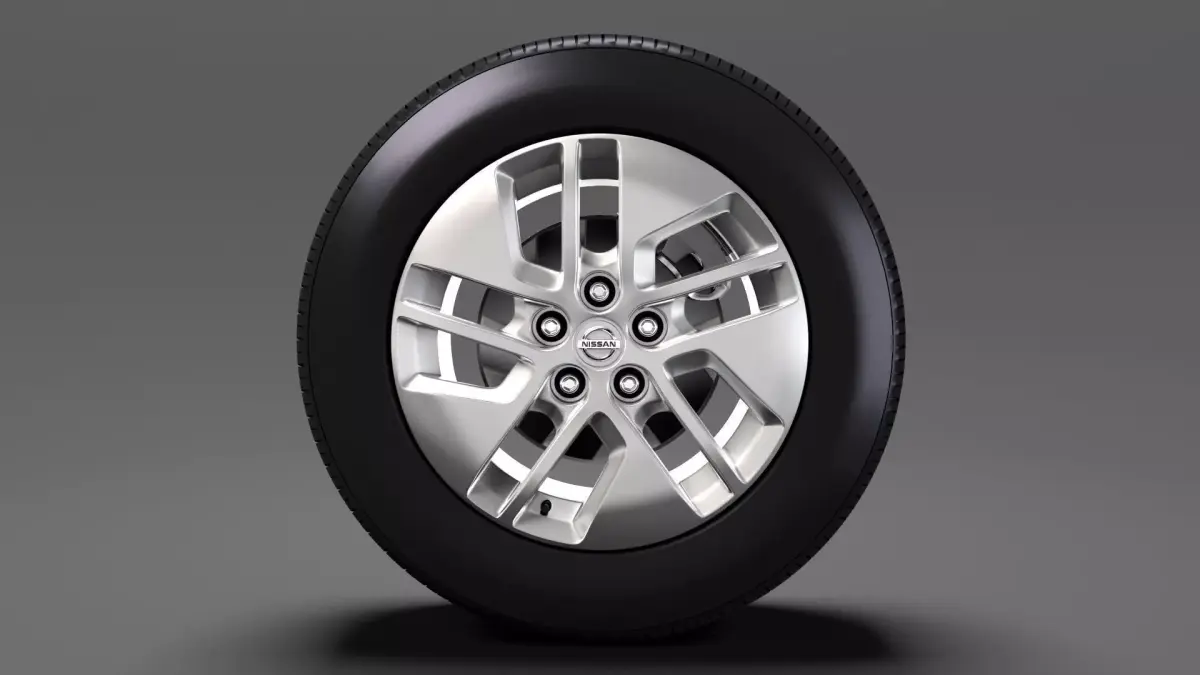 Nissan NV Combi wheel 2017 3D model