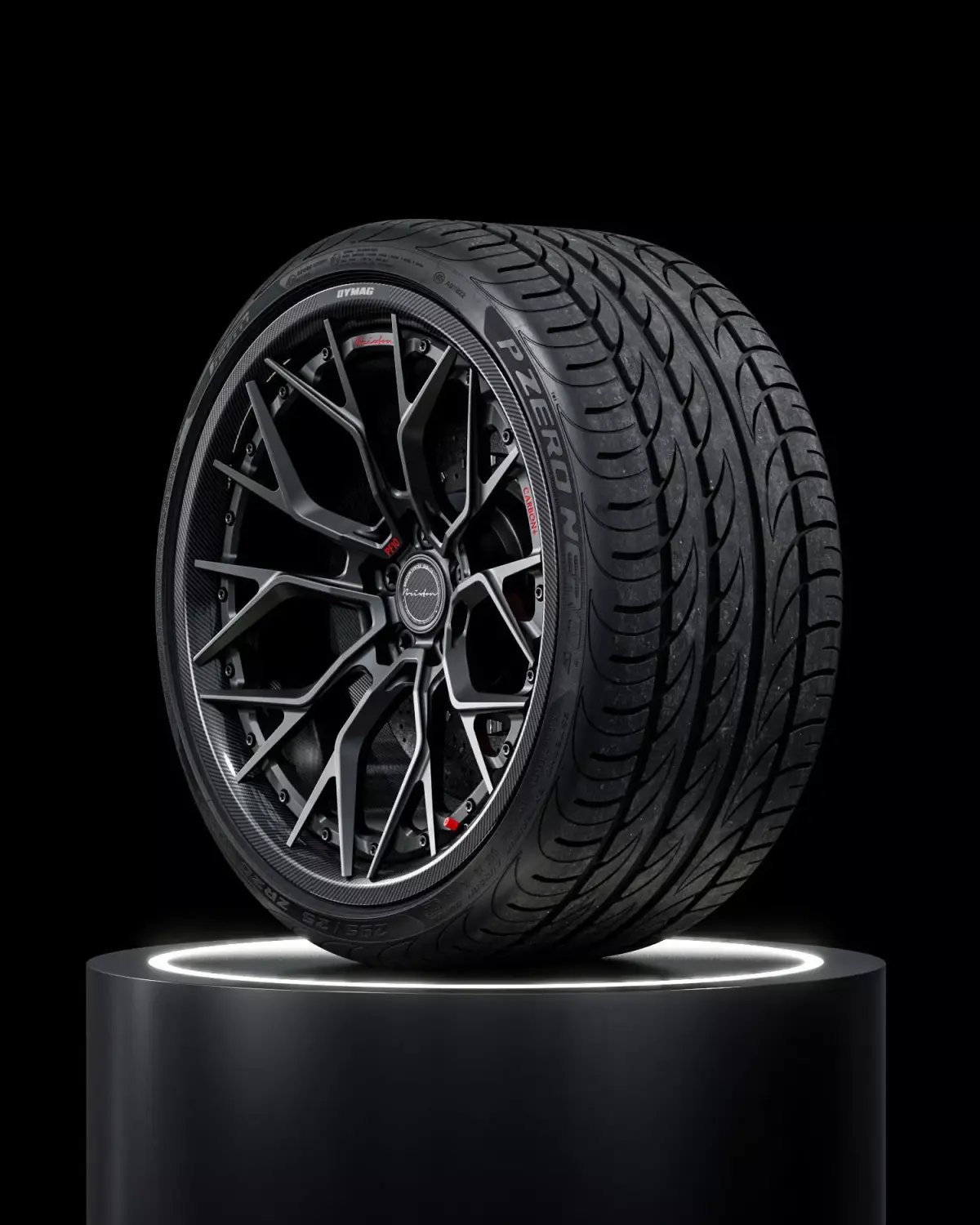 Pirelli Nero GT 295 25 ZR20 97Y 3D model