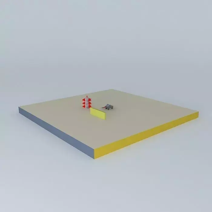 robot fight Free 3D model