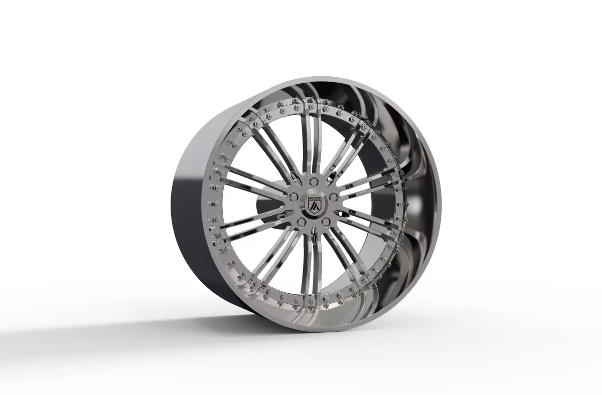 ASANTI AF128 WHEEL 3D MODEL 3D model
