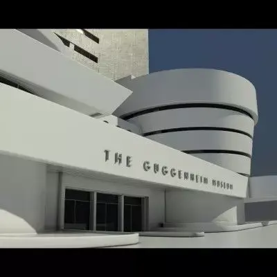 Guggenheim museum 3D model
