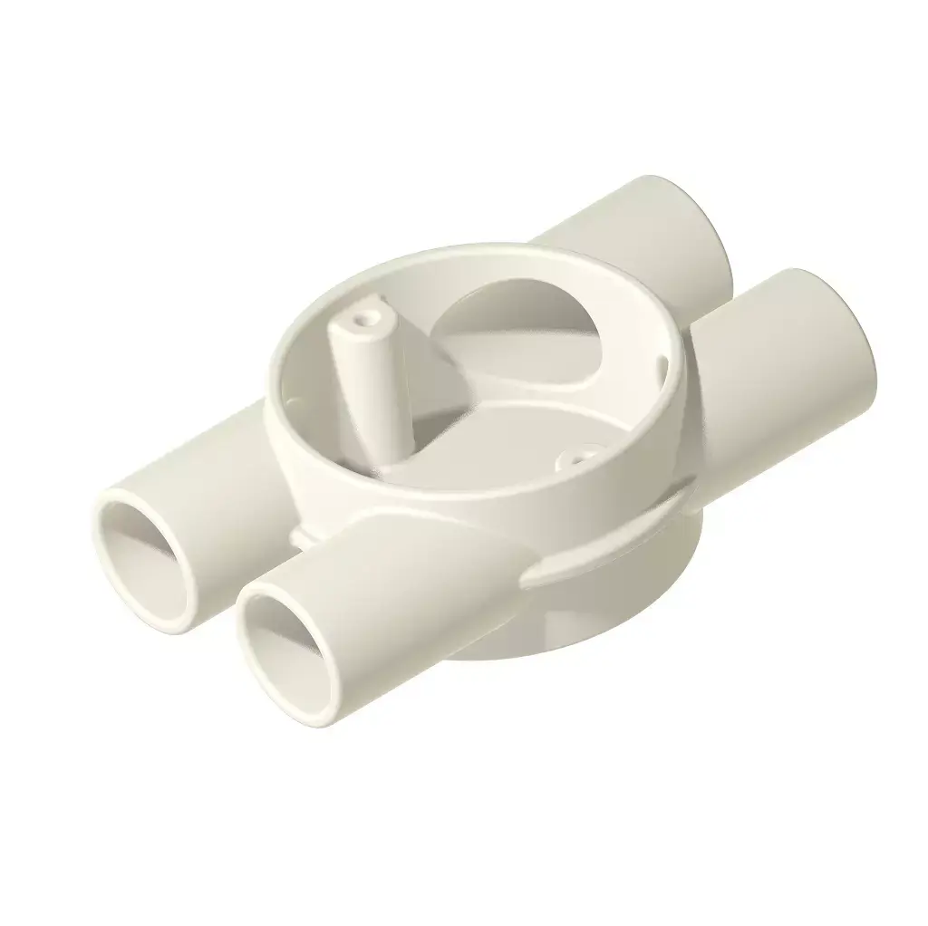Four Way Junction Box 3D print model