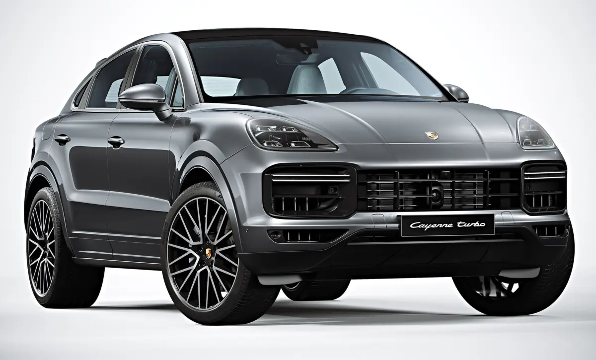 2020 Porsche Cayenne Turbo Coupe 3D model
