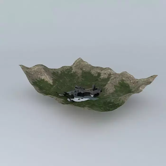 Castle leaf Free 3D model
