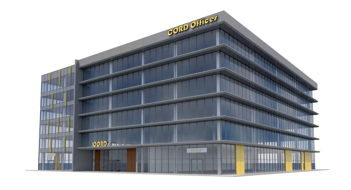 Commercial Building-010 Office Building 3D model