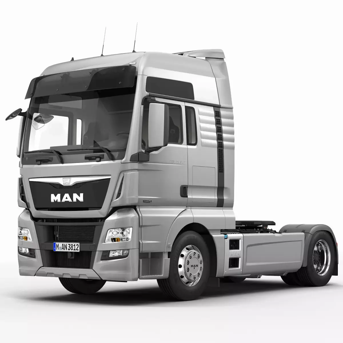 TRUCK XLX 4X2 Semi Truck 3D model