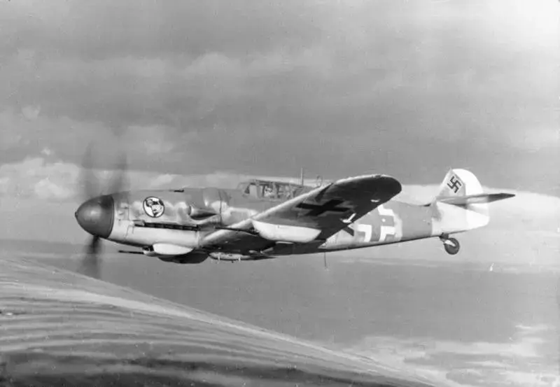 Messerschmitt Bf 109 3D model 5