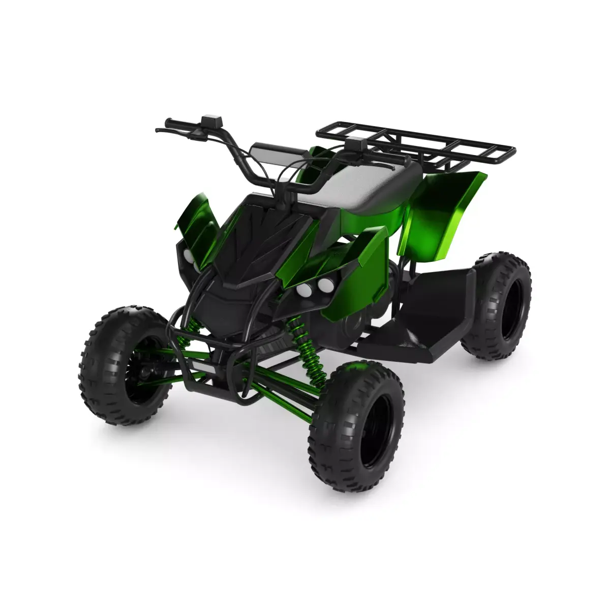 Quad bike 3D model 4