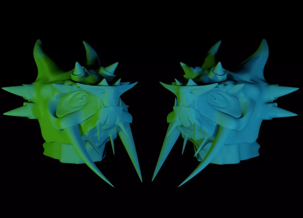 Dragon Head 3D model 3