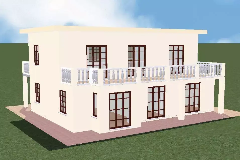 House 02  3D print model purchase