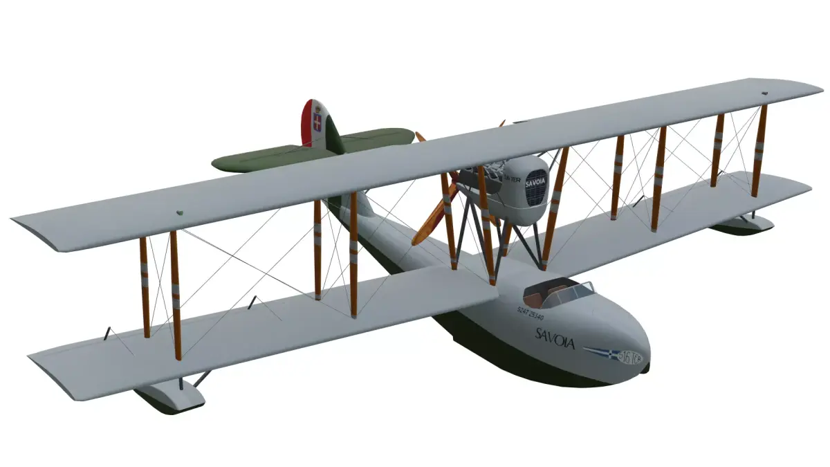 SIAI S16 Low-poly 3D model