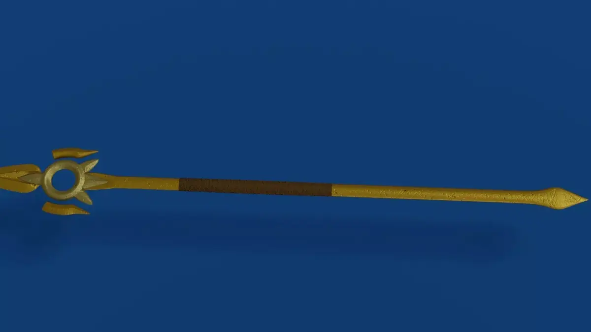Pantheon  Spear  Free low-poly 3D model