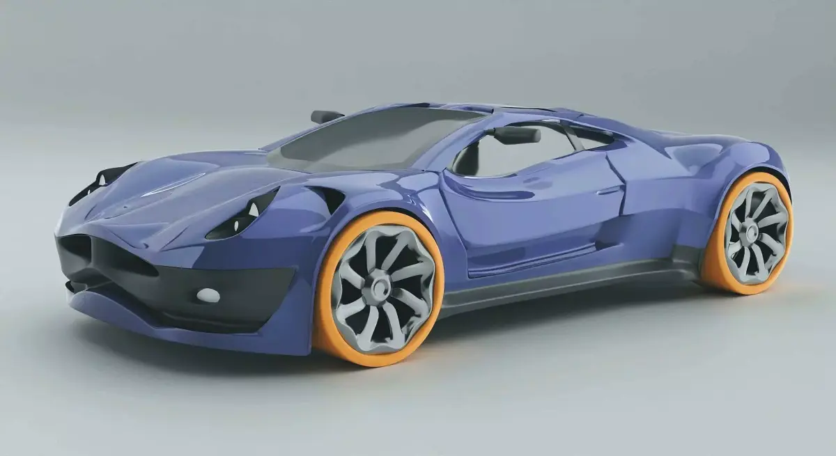Concept car 2011 Free 3D model