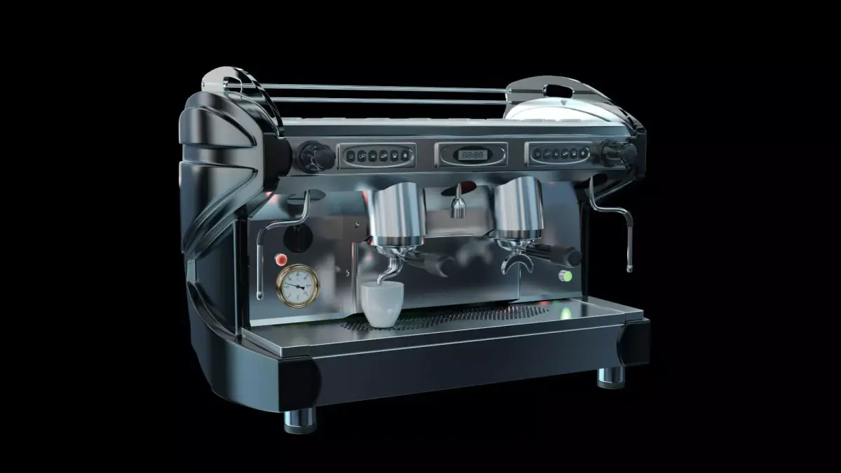 Espresso Coffee Machine 3D model