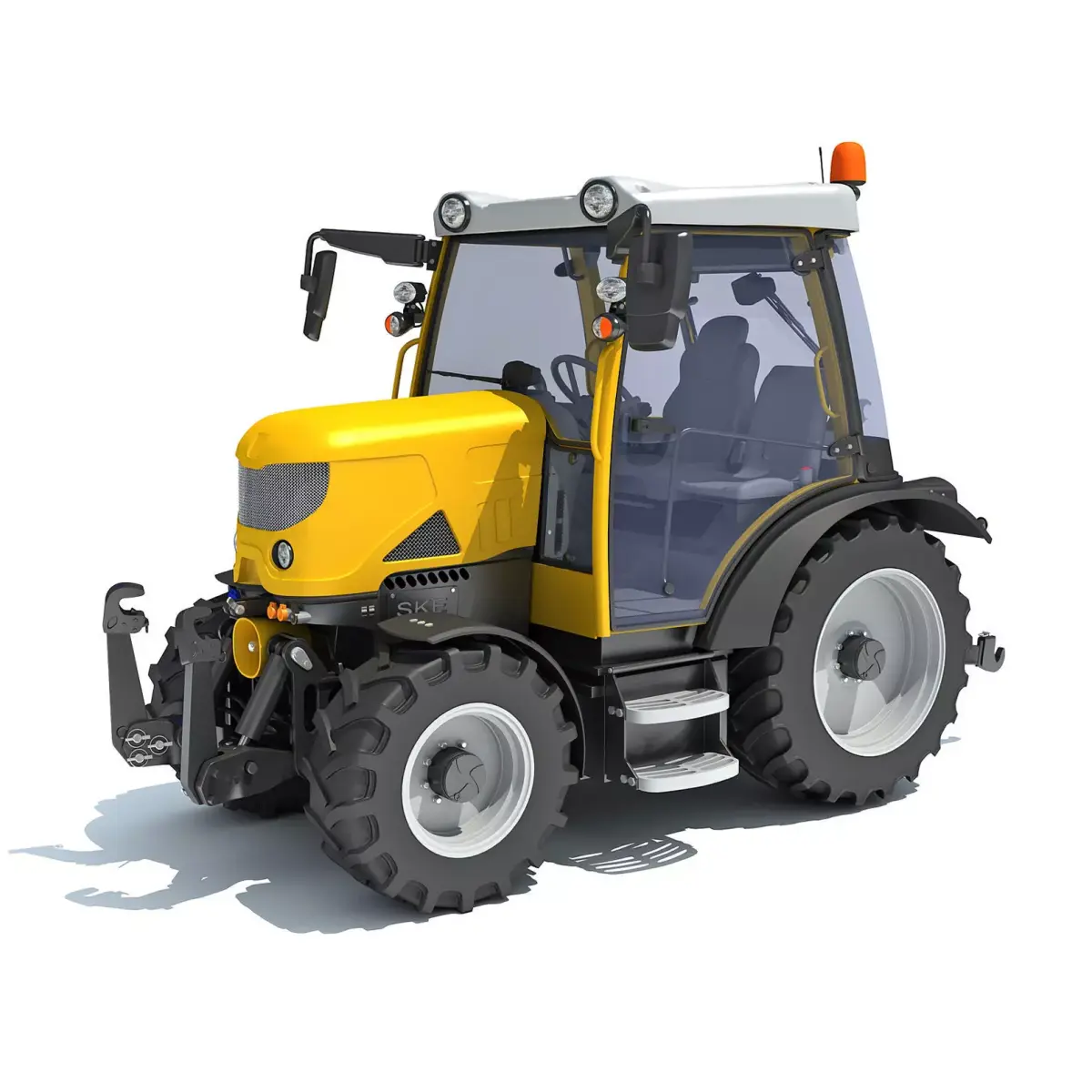 Farm Tractor 3D model get