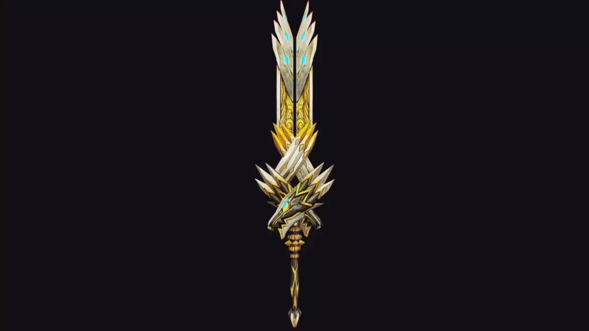 Sword Magical Cutting Fantasy Melee Dagger Iron Blade Saber Low-poly 3D model buy