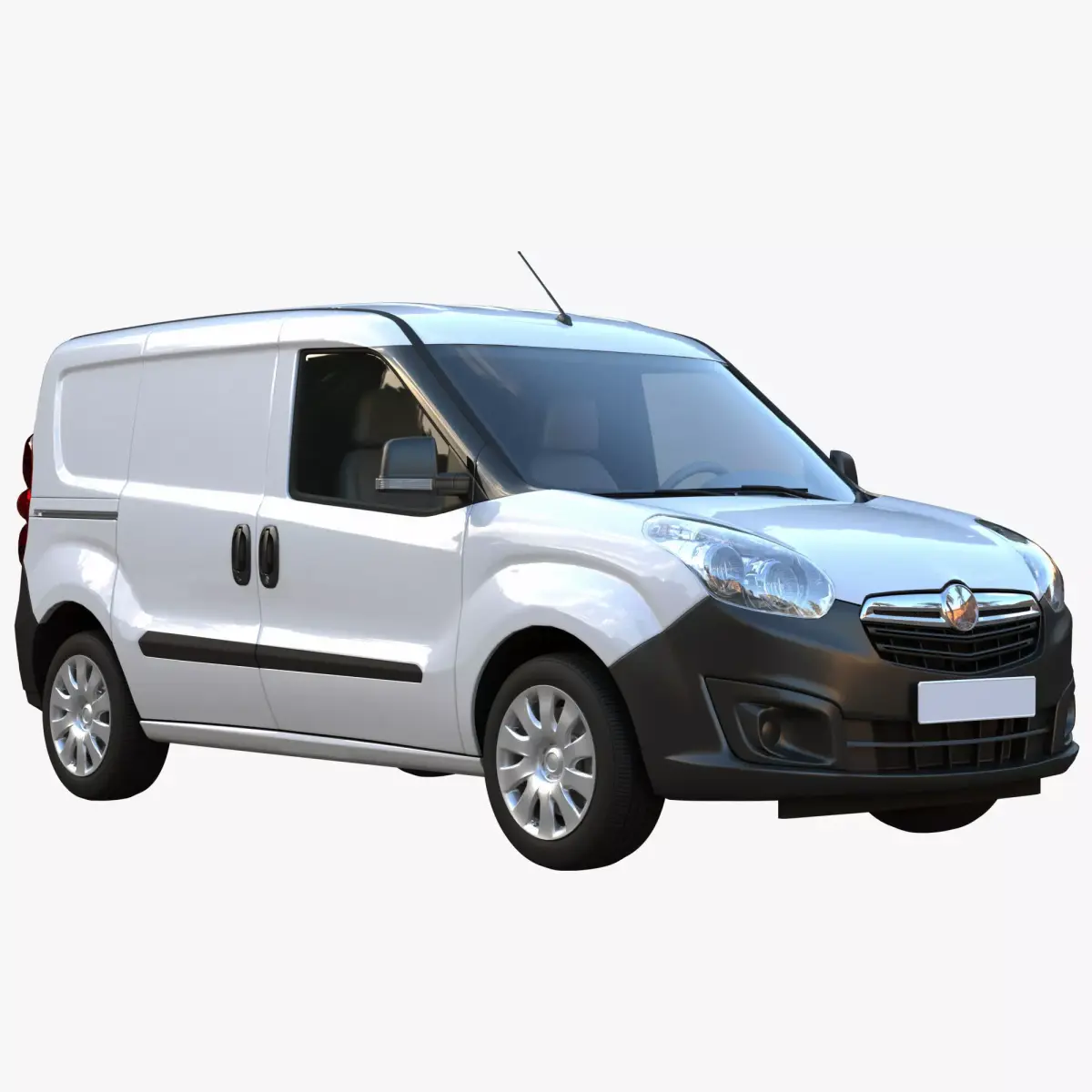commercial van 3D model
