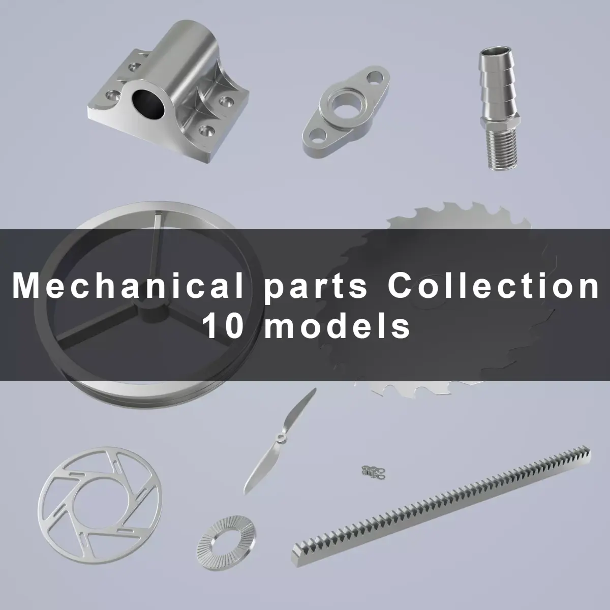 Free Mechanical Parts Free 3D model
